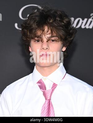 Los Angeles, USA. Februar 2026. Brecken Merrill kam am 24. Februar 2026 zur Premiere von CBS’s „Marshals“ im Autry Museum of the American West in Los Angeles, CA. © LISA OConnor/ Credit: AFF/Alamy Live News Stockfoto