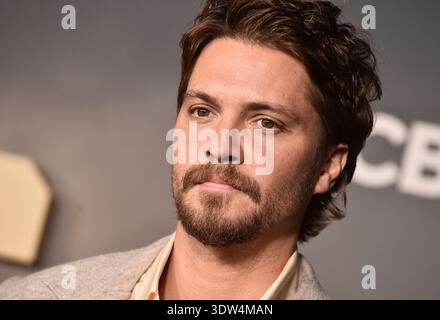 Los Angeles, USA. Februar 2026. Luke Grimes kam am 24. Februar 2026 zur Premiere von CBS’s „Marshals“ im Autry Museum of the American West in Los Angeles, CA. © LISA OConnor/ Credit: AFF/Alamy Live News Stockfoto