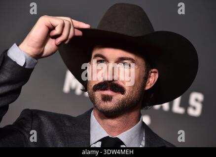Los Angeles, USA. Februar 2026. Riley Green kam zur Premiere von CBS’s „Marshals“, die am 24. Februar 2026 im Autry Museum of the American West in Los Angeles stattfand. © LISA OConnor/ Credit: AFF/Alamy Live News Stockfoto