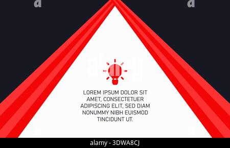 Eleganter roter und schwarzer geschwungener abstrakter Hintergrund, kann für Business-Designs, Präsentationsdesigns oder andere geeignete Designs verwendet werden. Stock Vektor