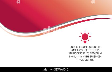 Moderner, verlaufsgekrümmter Hintergrund mit abstrakten Formen, kann für Business-Designs, Präsentationsdesigns oder andere geeignete Designs verwendet werden. Stock Vektor