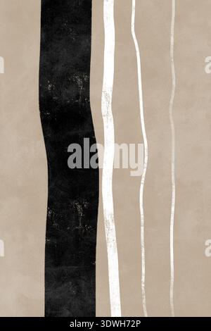 Bedruckbarer Wandmotiv mit Postermotiv. Stockfoto