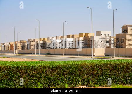 Stadtentwicklung und neue Wohnprojekte in Saudi-Arabiens King Abdullah Economic City (KAEC) Stockfoto