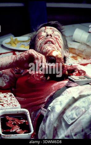 Alien ist ein Science-Fiction-Horrorfilm von Ridley Scott aus dem Jahr 1979, der von Dan O’Bannon und Ronald Shusett geschrieben wurde. Es folgt einer kommerziellen Raumschiff-Besatzung, die ein verfallenes Raumschiff untersucht und von einer tödlichen außerirdischen Kreatur gejagt wird. Die Hauptrollen sind Tom Skerritt, Sigourney Weaver, Veronica Cartwright, Harry Dean Stanton, John Hurt, Ian Holm und Yaphet Kotto. Stockfoto