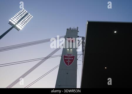 U-Power Stadion während des italienischen Meisterschaftsspiels der Serie B zwischen AC Monza und Virtus Entella am 27. Februar 2026 im U-Power Stadion in Monza, Italien - Foto Alessio Morgese / DPPI Stockfoto