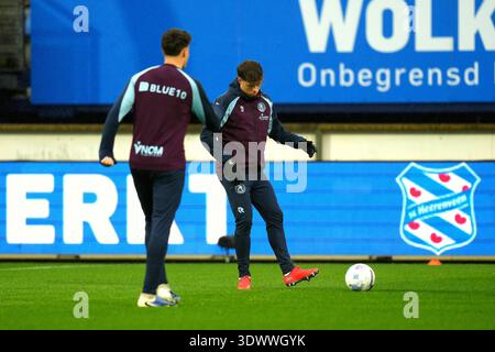 Heerenveen - Casper Terho aus Sparta Rotterdam während der Eredivisie Saison 2025/2026. Das Spiel findet am 28. Februar 2026 in Heerenveen gegen Sparta Rotterdam Eredivisie 2025-2026 im Abe Lenstra Stadion in Heerenveen, Niederlande statt. (VK Sportphoto/Danny de Groot) Stockfoto