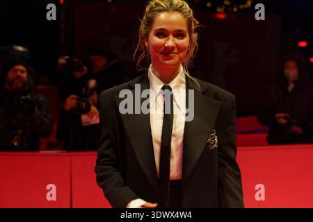 Viel Glück, viel Spaß, nicht sterben' roten Teppich, 76. Berlinale International Film Festival Stockfoto