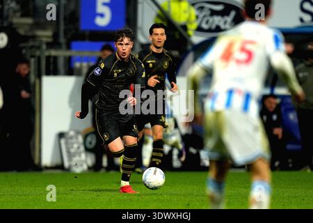 Heerenveen - Casper Terho aus Sparta Rotterdam während der Eredivisie Saison 2025/2026. Das Spiel findet am 28. Februar 2026 in Heerenveen gegen Sparta Rotterdam Eredivisie 2025-2026 im Abe Lenstra Stadion in Heerenveen, Niederlande statt. (VK Sportphoto/Danny de Groot) Stockfoto