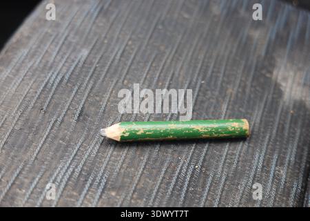 Altes gebrauchtes Schreinerstift-Werkzeug Stockfoto
