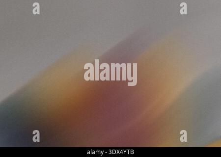 Ein lebendiger abstrakter Hintergrund zeigt einen glatten Farbverlauf aus Regenbogenfarben, der eine weiche und künstlerische Textur schafft Stockfoto