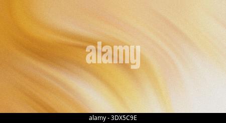 Ein wirbelnder, goldfarbener Hintergrund mit weichem, diffusem Licht schafft eine elegante und luxuriöse Atmosphäre für Designanwendungen Stockfoto