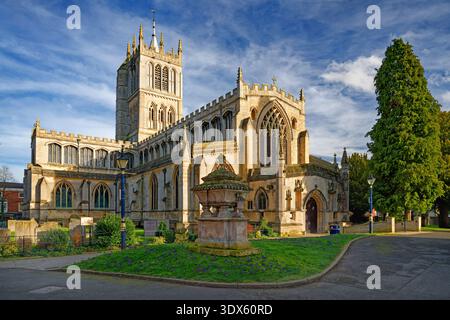 Großbritannien, Leicestershire, Melton Mowbray, Pfarrkirche St Mary and Gregory und Hugh Tomb. Stockfoto