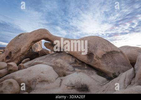 Rock Arch im Joshua Tree National Park Stockfoto