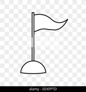 Symbol „Beenden“. Vektor für Zielerreichung. Symbol für Erfolgskennzeichnung. Gewinnpunktzeichen. Stock Vektor