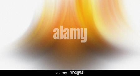 Ein abstraktes, unscharfes Bild mit einer Mischung aus Gelb-Orange-Braun- und Weißtönen mit weichen Verläufen Stockfoto