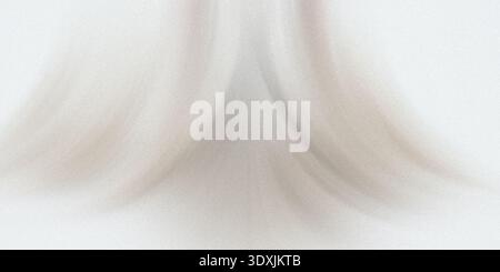 Abstrakter, verschwommener heller Hintergrund mit sanften Farben, die eine traumhafte und ätherische Atmosphäre im Bild schaffen Stockfoto