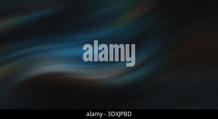 Abstrakter dunkler Hintergrund mit Blau- und Schwarztönen mit verschwommenen Texturen und Verlaufseffekt Stockfoto