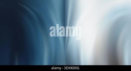Abstrakter, verschwommener Hintergrund mit Blau- und Weißtönen, die eine weiche und traumhafte Atmosphäre schaffen Stockfoto