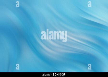 Abstrakter blauer Hintergrund mit einem glatten Verlauf mit subtilen Hell- und Dunkelvariationen auf der Oberfläche Stockfoto