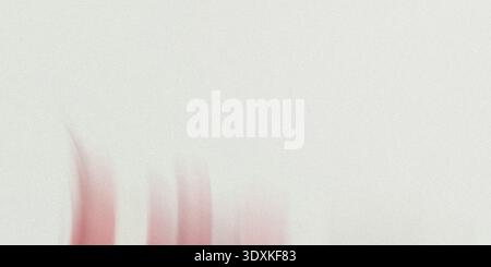 Abstrakter, unscharfer Hintergrund mit vertikalen rosa und weißen Streifen für einen weichen und traumhaften Effekt Stockfoto
