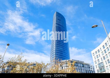 Iberdrola Tower (Torre Iberdrola) Glashochhaus, Modernes Bürogebäude, Bilbao Stockfoto