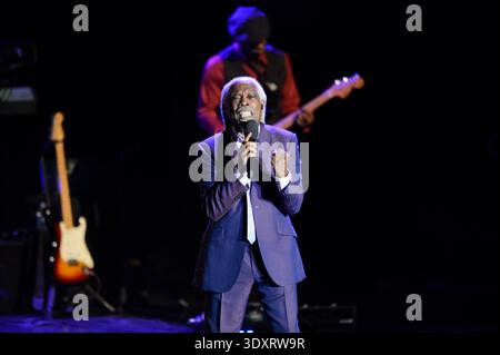 Fort Lauderdale, USA. März 2026. Billy Ocean tritt am 3. März 2026 in Fort Lauderdale, Florida auf. Quelle: SIPA USA/Alamy Live News Stockfoto