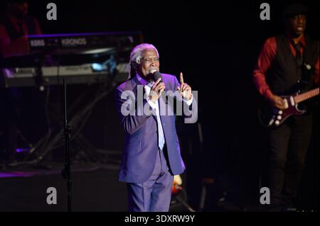 Fort Lauderdale, USA. März 2026. Billy Ocean tritt am 3. März 2026 in Fort Lauderdale, Florida auf. Quelle: SIPA USA/Alamy Live News Stockfoto