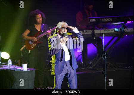 Fort Lauderdale, USA. März 2026. Billy Ocean tritt am 3. März 2026 in Fort Lauderdale, Florida auf. Quelle: SIPA USA/Alamy Live News Stockfoto