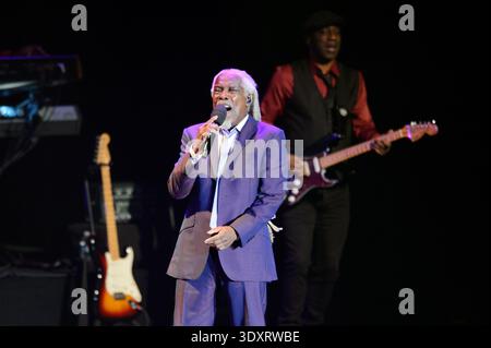 Fort Lauderdale, USA. März 2026. Billy Ocean tritt am 3. März 2026 in Fort Lauderdale, Florida auf. Quelle: SIPA USA/Alamy Live News Stockfoto