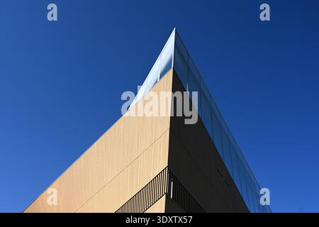 Helsinki, Finnland - 25. Juli 2024: Helsinki Central Library Oodi. Stockfoto