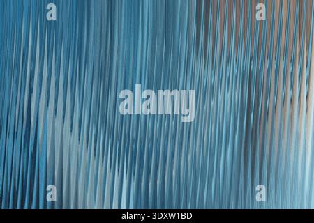 Abstrakte blaue und braune Kunst mit wirbelnden Mustern, die eine traumhafte und ätherische Atmosphäre schaffen Stockfoto