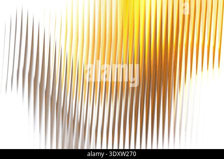 Ein abstraktes, unscharfes Bild mit einer Mischung aus Gelb-Orange-Braun- und Weißtönen mit weichen Verläufen Stockfoto