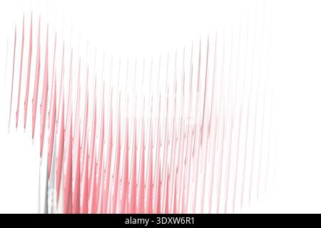 Abstraktes, unscharfes Bild mit sanften Rosa- und Weißtönen für eine traumhafte und ätherische Qualität Stockfoto