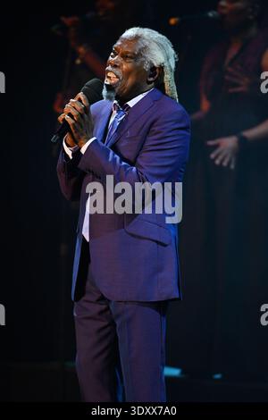 Fort Lauderdale, USA. März 2026. FORT LAUDERDALE, FL - 3. MÄRZ: Billy Ocean tritt während seiner Coast to Coast Tour am 3. März 2026 in Fort Lauderdale, Florida auf. Credit: Mpi04/MediaPunch/StringersHub/SIPA USA Credit: SIPA USA/Alamy Live News Stockfoto
