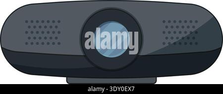Webkamera-Symbol. Multimedia-Gerät. Digitale Webcam Stock Vektor