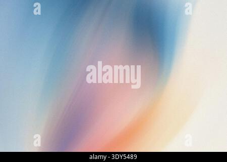 Abstrakter, verschwommener Hintergrund mit Schattierungen, die eine weiche und traumhafte Atmosphäre schaffen Stockfoto