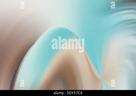 Abstrakter, verschwommener Hintergrund mit weichen Pastellfarben für einen traumhaften und ätherischen Atmosphäreneffekt Stockfoto