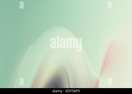 Abstrakter, verschwommener Hintergrund mit weichen Pastellfarben, die eine traumhafte und ätherische Atmosphäre im Bild schaffen Stockfoto