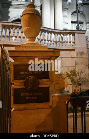 Europe Balkans Serbia Beograd Nicola Tesla Museum Stockfoto