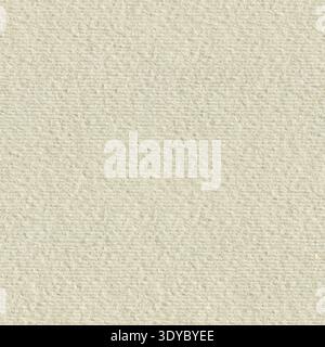 Beige Papierstruktur, heller Papierhintergrund. Nahtlose quadratische Textur. Kachel bereit. Stockfoto