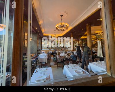 Café Comercial, Glorieta de Bilbao, Madrid, Spanien Stockfoto