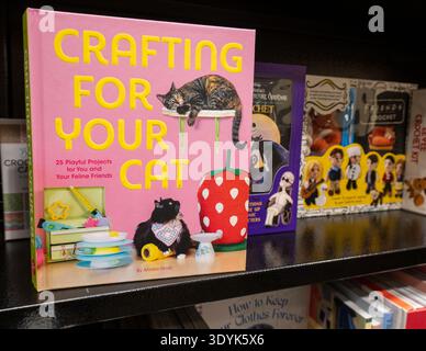 Barnes & Noble Booksellers on Fifth Avenue in New York City bietet eine große Auswahl an Büchern und Zeitschriften, USA 2026 Stockfoto