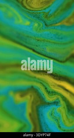 Unschärfe Farbmischung Acryl Flüssigkeit Wassertinte Spritzwasserfluss Stockfoto