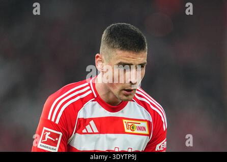 Berlin, Aarhus, Deutschland. März 2026. ANDREJ ILIC vom FC Union Berlin sieht in der 1. Bundesliga vor: Union Berlin und Werder Bremen. (Kreditbild: © Ulrik Pedersen/ZUMA Press Wire) NUR REDAKTIONELLE VERWENDUNG! Nicht für kommerzielle ZWECKE! Stockfoto