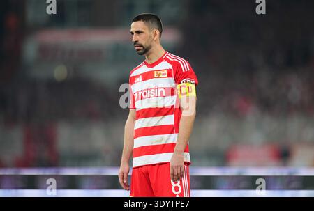 Berlin, Aarhus, Deutschland. März 2026. RANI KHEDIRA vom FC Union Berlin sieht in der 1. Bundesliga vor: Union Berlin und Werder Bremen. (Kreditbild: © Ulrik Pedersen/ZUMA Press Wire) NUR REDAKTIONELLE VERWENDUNG! Nicht für kommerzielle ZWECKE! Stockfoto