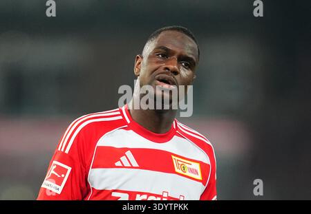 Berlin, Aarhus, Deutschland. März 2026. ILYAS ANSAH vom FC Union Berlin sieht in der 1. Bundesliga vor: Union Berlin und Werder Bremen. (Kreditbild: © Ulrik Pedersen/ZUMA Press Wire) NUR REDAKTIONELLE VERWENDUNG! Nicht für kommerzielle ZWECKE! Stockfoto