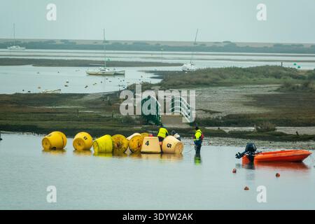 Blakeney Sailing Club Stockfoto