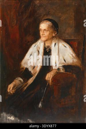 Gemälde, Reproduktion des Gemäldes, Kunstwerk, Historisch, Franz Seraph Lenbach, seit 1882 Ritter von Lenbach (geb. 13. Dezember 1836 in Schrobenhausen, am. 6. Mai 1904 in München), deutscher Maler, Münchner Malerfürst, hier sein Werk:, Ludovika, Herzogin in Bayern, Ludovika Wilhelmine Prinzessin von Bayern, verheiratete Herzogin Ludovika in Bayern (geb 30. August 1808 in München, am. 26. Januar 1892 im Herzog-Max-Palais in München), war eine Tochter des bayerischen Königs Maximilian I. Joseph Stockfoto