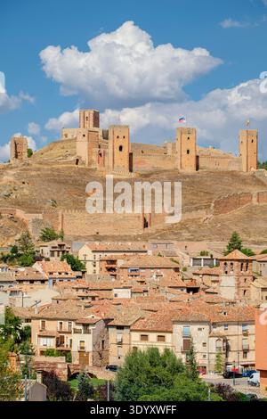 castillo de Molina de Aragón, fortaleza de Molina de los Caballeros, Molina de Aragón, Guadalajara, comunidad autónoma de Castilla-La ManchaSpanien, Euro Stockfoto