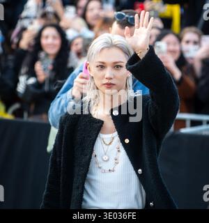Paris, Frankreich. März 2026. Lee Felix Yongbok nimmt an der Louis Vuitton Womenswear Herbst/Winter 2026-2027 Show auf der PARISER FASHION WEEK Teil - 10. MÄRZ 2026 Credit: Jacques Julien/Alamy Live News Credit: Jacques Julien/Alamy Live News Stockfoto